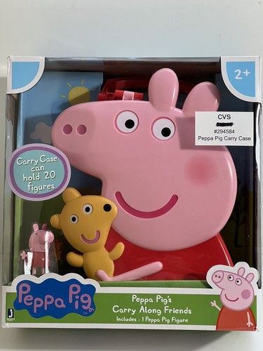 Modellino peppa pig carry case - pig,