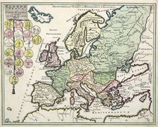Europa Originale Incisione