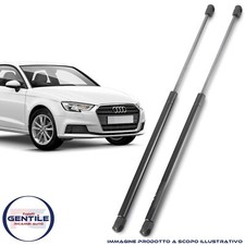 KIT MOLLE A GAS PISTONCINI COFANO BAULE POSTERIORE AUDI A3 DAL 2012 3 PORTE