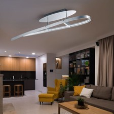 Cromo Lampada A Soffitto LED