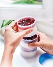 TUPPERWARE SET TORRE MAGICA 3 PREZZI SIGILLO ROSSO 