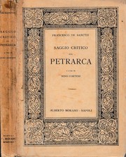 Saggio critico sul Petrarca. 
