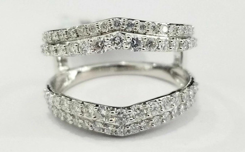 Anello oro bianco - , kt