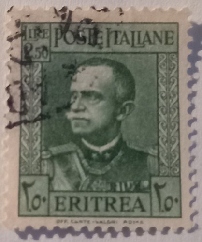 Eritrea 1931 effigie - effigie, vittorio