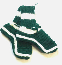 BABBUCCE INTERAMENTE  ARTIGIANALI FATTE A MANO CON FERRI MISTO LANA