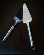 2x alzatina per torta in acciaio inox pala per torta pala per torta pala per torta posate per torta