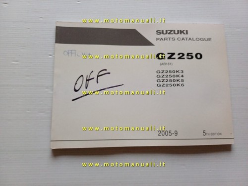 Suzuki marauder 250 2005 - gz,