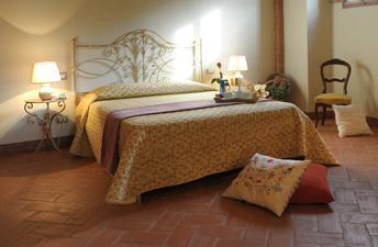 Letto ferro battuto - letto,