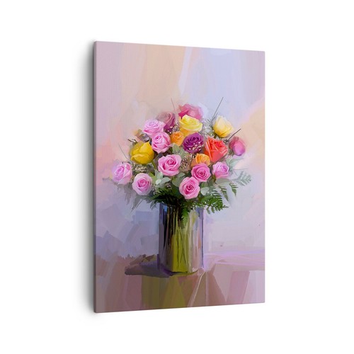 Quadro tela 50x70cm fiori - tela,