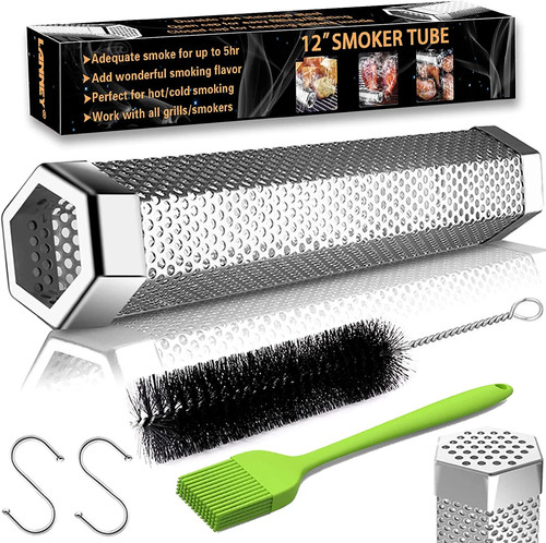Tubo affumicatore pellet - affumicatore,