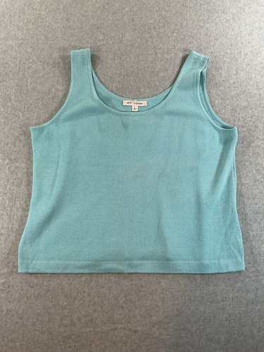 Canotta donna john blu - canotta,