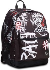 Zaino Seven - SCUOLA PRO XXL  con earphones wireless  nero