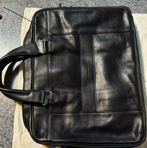 Piquadro blue square briefcase - piquadro,