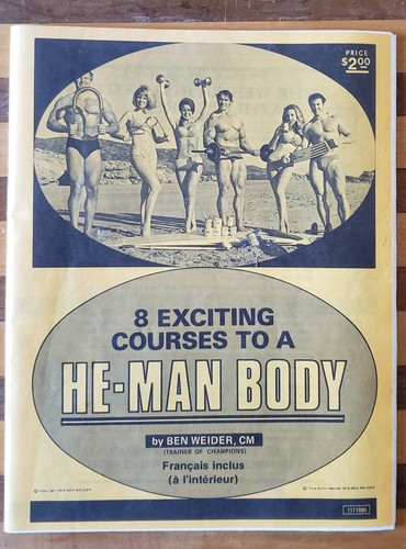 Ben weider man body - weider, course