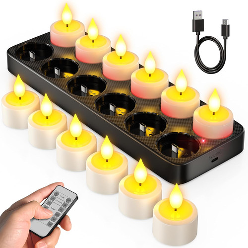 Candele led ricaricabili tea - led,