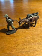 Confalonieri-Alpino con mulo con cannone-Soldatino pasta made  Italy’30
