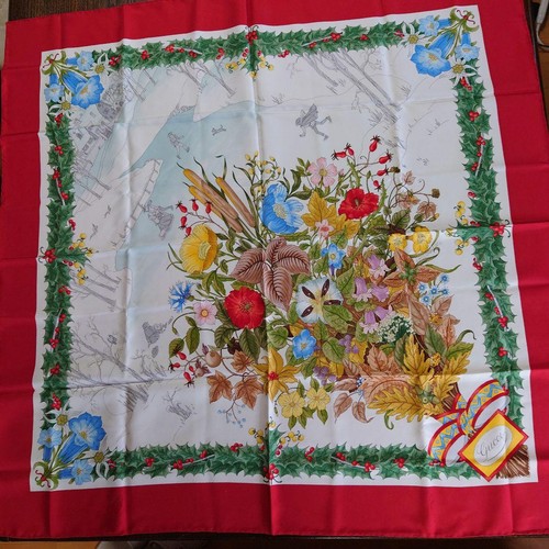 Sciarpa gucci con motivo - sciarpa,