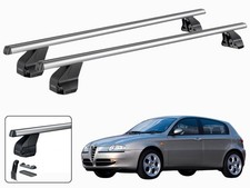 BARRE PORTATUTTO PORTAPACCHI TETTO PER ALFA ROMEO 147 5 PORTE 2000-2010 MENABO
