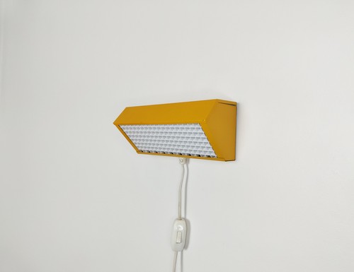 Lampada parete gialla - lampada, da
