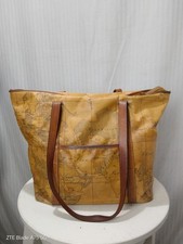 Articolo e3962 borsa da gradi dimensioni donna Alviero Martini beige, base 17x33