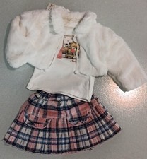 Completo Con Pelliccia Bambina