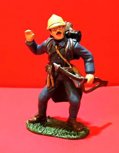 Soldatino piombo poilu france - soldatino, "poilu
