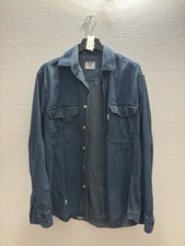 VALENTINO CAMICIA COTONE UOMO TG M COTTON SHIRT MAN ITALY VINTAGE DENIM JEANS