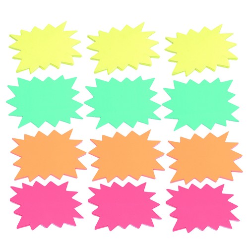 120 pcs segni fluorescenti - pcs,