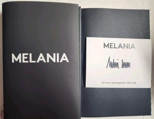Autografo melania trump - melania,