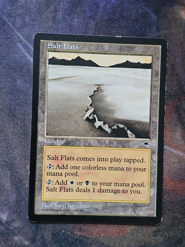 Salt flats - salt,