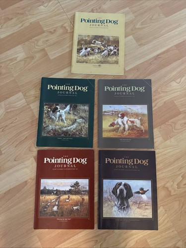 The pointing dog journal lot - dog,