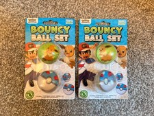 2x Pokemon Bouncy Ball Set