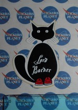 ADESIVO STICKER VINTAGE AUTOCOLLANT AUFKLEBER CAT LORD BACHER 