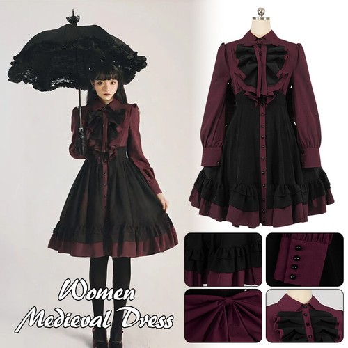 Abito medievale vintage lolita - medievale,