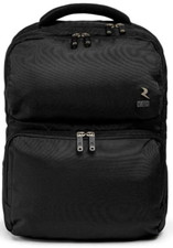 CIAK RONCATO ECO-MOOD Zaino Round 1 Zip LEGGERO STILE ITALIANO NERO 2 TASCHE