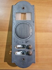 Pulsantiera videocitofonica Elvox serie Galileo usata  colore grigio antracite 