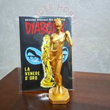 IL MONDO DI DIABOLIK LA VENERE D'ORO STATUETTA DA COLLEZIONE + ALBO HACHETTE DK