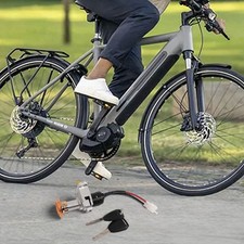 Chiave per Lucchetto Bici Elettrica 2PIN Ricambio per Scooter e Tricicli