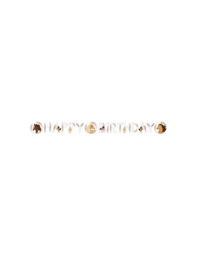 Festone happy birthday - happy,