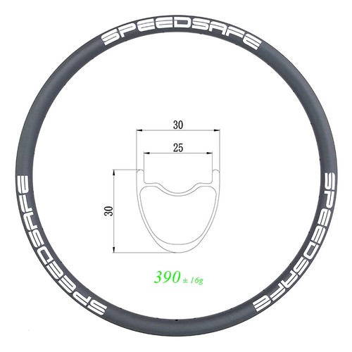 Cerchio carbonio tubeless - cerchio,
