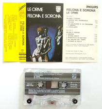 Mc Le Orme Felona E Sorona Musicassetta Prog Rock Progressive Italiano Italy