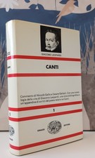 GIACOMO LEOPARDI - CANTI -