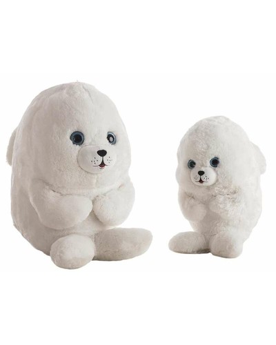 Peluche foca bianco - , creaciones