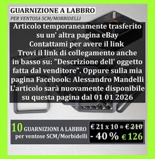 10 guarnizioni a labbro per ventose SCM/Morbidelli 145x145 (spedizione gratuita)