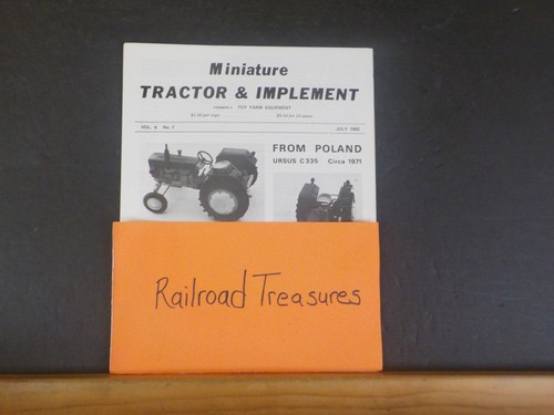 Miniature tractor implement - &,