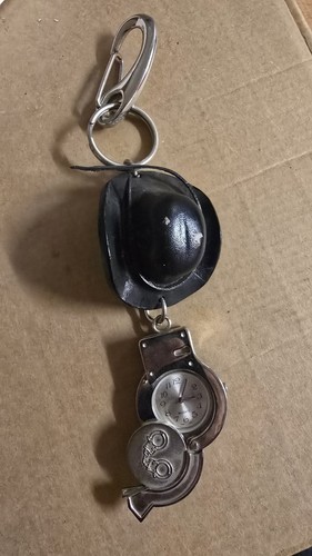 Vintage orologio portachiave - vintage,