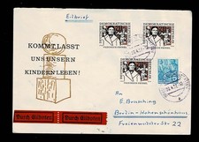 13821-RDT, Germania, Dutschand, da Beelitz-Heilstätten a Berlino 29/4/1957. Ni