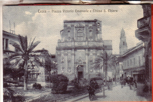 Cartolina lecce fp non - lecce,