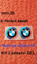 2 Adesivi BmW GEL mm30