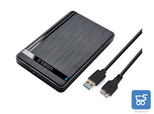 Box Esterno Disco Rigido HDD SSD USB 3 5Gbps SATA 2,5" Universale Autoalimentato